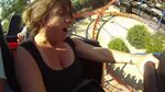 Tits fall out on roller coaster 🔥 Roller Coaster Nip Slip "S